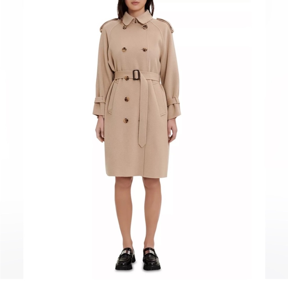 Maje Grenchman Wool Coat NWOT